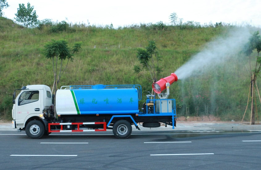 東風(fēng)D1L新款 11方灑水車高炮功能演示